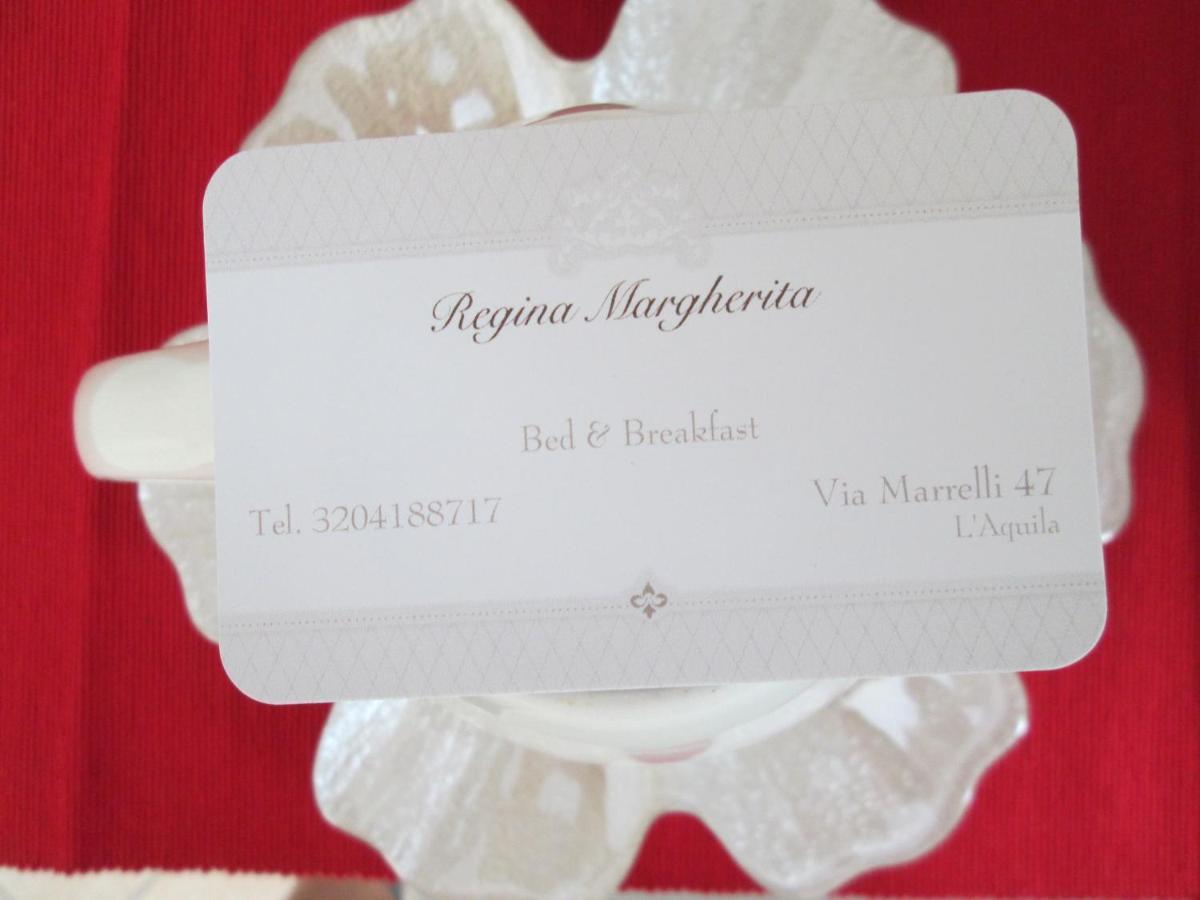 B&B Regina Margherita L'Aquila Exterior photo